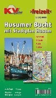 Husumer Bucht, KVplan, Radkarte/Freizeitkarte/Stadtplan, 1:25.000 / 1:12.500 /1:6.250 1