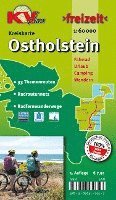 bokomslag Ostholstein Kreis, KVplan, Radkarte/Freizeitkarte, 1:60.000