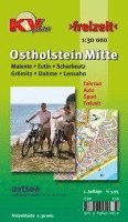 bokomslag Ostholstein Mitte (Bad Malente, Eutin, Grömitz, Dahme, Lensahn, Scharbeutz), KVplan, Radkarte/Freizeitkarte, 1:30.000