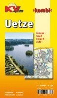 bokomslag Uetze, KVplan, Radkarte/Freizeitkarte/Stadtplan, 1:25.000 / 1:12.500