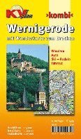 bokomslag Wernigerode, KVplan, Wanderkarte/Freizeitkarte/Stadtplan, 1:25.000 / 1:12.500 / 1:5.000