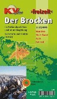 bokomslag Brocken im Nationalpark Hochharz, KVplan, Wanderkarte/Radkarte/Wintersport, 1:25.000