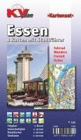 bokomslag Essen ¿ Kartenset, KVplan, Radkarte/Wanderkarte/Stadtplan, 1:20.000 / 1:15.000 / 1:10.000