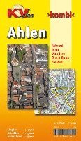 bokomslag Ahlen, KVplan, Radkarte/Wanderkarte/Stadtplan, 1:25.000 / 1:15.000 / 1:7.500