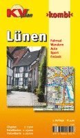 bokomslag Lünen, KVplan, Radkarte/Wanderkarte/Stadtplan, 1:25.000 / 1:15.000 / 1:7.500
