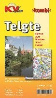bokomslag Telgte, KVplan, Radkarte/Freizeitkarte/Stadtplan, 1:25.000 / 1:12.500 / 1:6.250