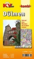 bokomslag Dülmen, KVplan, Radkarte/Wanderkarte/Stadtplan, 1:25.000 / 1:15.000 / 1:5.000