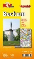 bokomslag Beckum, KVplan, Radkarte/Wanderkarte/Stadtplan, 1:25.000 / 1:15.000 / 1:5.000