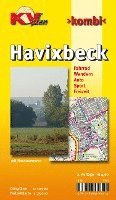 Havixbeck, KVplan, Radkarte/Wanderkarte/Stadtplan, 1:25.000 / 1:10.000 1