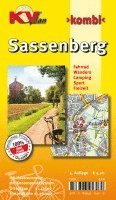 bokomslag Sassenberg, KVplan, Radkarte/Wanderkarte/Stadtplan, 1:30.000 / 1:12.500