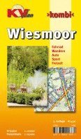 bokomslag Wiesmoor, KVplan, Radkarte/Wanderkarte/Stadtplan, 1:25.000 / 1:10.000