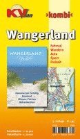 bokomslag Wangerland (Horumersiel-Schillig, Hooksiel, Minsen-Förrien, Hohenkirchen), KVplan, Radkarte/Freizeitkarte/Stadtplan, 1:25.000 / 1:12.500