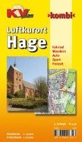 bokomslag Hage, KVplan, Radkarte/Freizeitkarte/Stadtplan, 1:25.000 / 1:15.000