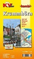 bokomslag Krummhörn & Greetsiel (mit 19 Detailkarten), KVplan, Radkarte/Freizeitkarte/Stadtplan, 1:30.000 / 1:7.500