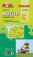 bokomslag Aurich Landkreis, KVplan, Radkarte/Freizeitkarte, 1:60.000