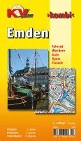 bokomslag Emden, KVplan, Radkarte/Freizeitkarte/Stadtplan, 1:30.000 / 1:15.000