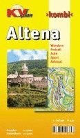 bokomslag Altena, KVplan, Wanderkarte/Freizeitkarte/Stadtplan, 1:25.000 / 1:15.000