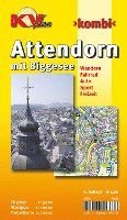 bokomslag Attendorn mit Biggesee, KVplan, Wanderkarte/Radkarte/Stadtplan, 1:20.000 / 1:10.000 / 1:5.000