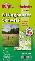 bokomslag Elfringhauser Schweiz, KVplan, Wanderkarte/Radkarte/Freizeitkarte, 1:20.000 / 1:2.500