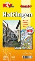 bokomslag Hattingen, KVplan, Wanderkarte/Radkarte/Stadtplan, 1:20.000 / 1:10.000 / 1:2.500