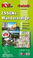 bokomslag ESSENs Wandersteige, KVplan, Wanderkarte/Zollvereinsteig/Baldeneysteig/Kettwiger Panoramasteig, 1:20.000