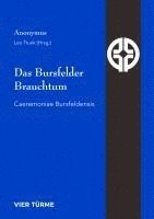 bokomslag Das Bursfelder Brauchtum