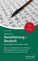 bokomslag Wörterbuch Versicherung - Deutsch