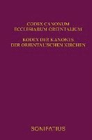 bokomslag Codex Canonum Ecclesiarum Orientalium