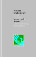 bokomslag Venus und Adonis - Die Schändung der Lucretia - Nichtdramatische Dichtungen [Zweisprachig] (Shakespeare Gesamtausgabe, Band 39)