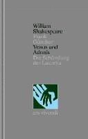 bokomslag Venus und Adonis - Die Schändung der Lucretia - Nichtdramatische Dichtungen [Zweisprachig] (Shakespeare Gesamtausgabe, Band 39)