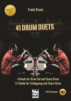 Frank Bruns - 41 Drum Duets, Häftad