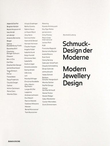 Reinhold Ludwig - Modern Jewellery Design, Inbunden