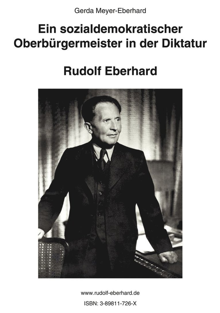 Gerda Meyer-Eberhard - sozialdemokratischer Oberbürgermeister in der Diktatur, Häftad