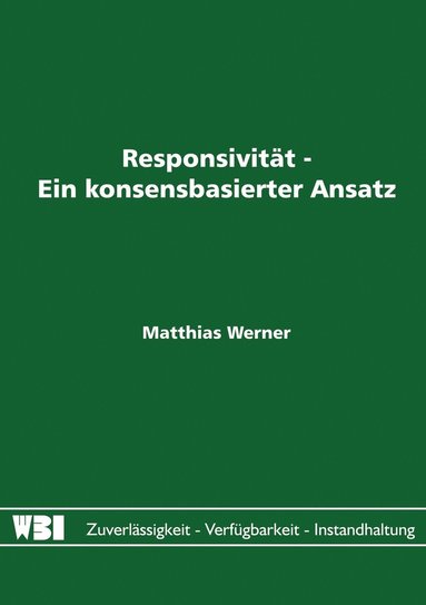 bokomslag Responsivität - Ein konsensbasierter Ansatz