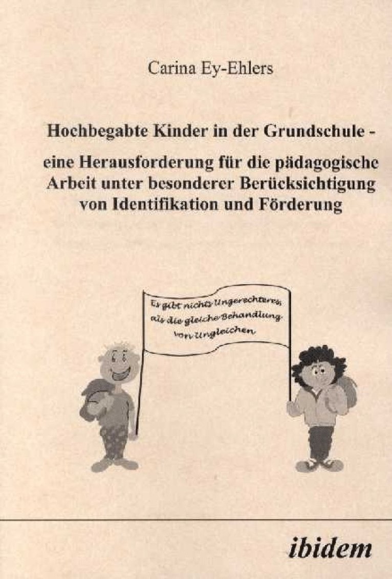 Carina Ey-Ehlers - Hochbegabte Kinder in der Grundschule, Inbunden