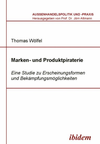 bokomslag Marken- und Produktpiraterie