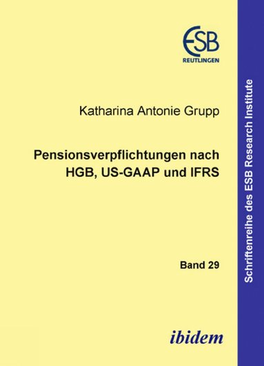 bokomslag Pensionsverpflichtungen nach HGB, US-GAAP und IFRS