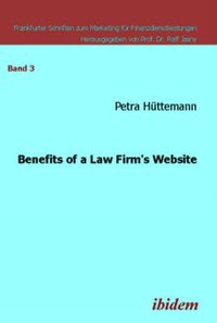 bokomslag Benefits of a law firm's website.