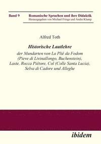 bokomslag Historische Lautlehre der Mundarten von La Pli da Fodom (Pieve di Livinallongo, Buchenstein) und Col (Colle Santa Lucia), Provincia di Belluno unter Bercksichtigung der Mundarten von Laste,