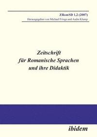 bokomslag Zeitschrift für Romanische Sprachen und ihre Didaktik. Heft 1.2