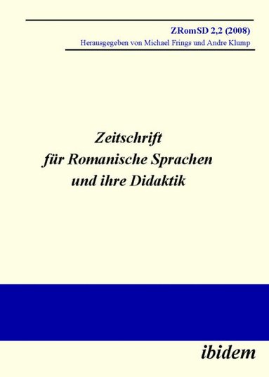 Michael Frings, Andre Klump - Zeitschrift für Romanische Sprachen und ihre Didaktik, Häftad