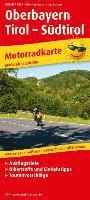 bokomslag Motorradkarte Oberbayern - Tirol - Südtirol 1 : 250 000