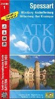 bokomslag ATK100-1 Spessart (Amtliche Topographische Karte 1:100000)