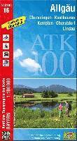 bokomslag ATK100-16 Allgäu (Amtliche Topographische Karte 1:100000)
