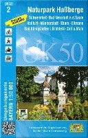 bokomslag Naturpark Haßberge 1 : 50 000 (UK 50-2)