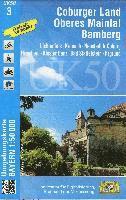 bokomslag Coburger Land, Oberes Maintal, Bamberg 1 : 50 000 (UK50-3)