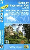 bokomslag UK50-28 Naturpark Bayerischer Wald - westlicher Teil 1:50 000 (UK50-28)