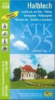 bokomslag ATK25-Q08 Halblech (Amtliche Topographische Karte 1:25000)