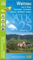 bokomslag ATK25-Q05 Weitnau (Amtliche Topographische Karte 1:25000)