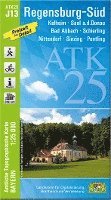 bokomslag ATK25-J13 Regensburg-Süd (Amtliche Topographische Karte 1:25000)